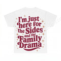 I'm just here for the Sides and the Family Drama PNG, Family Humor Digital Download