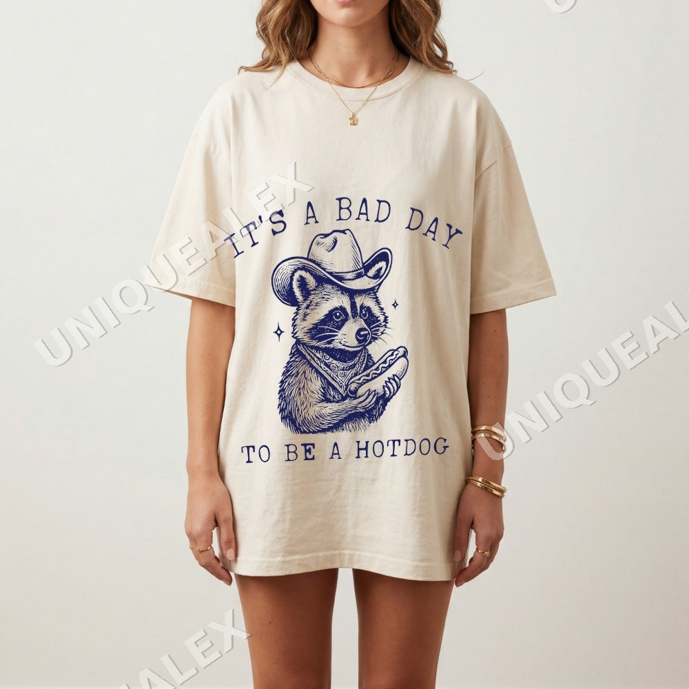 Its A Bad Day To Be A Hotdog Shirt - Gildan Unisex Tee