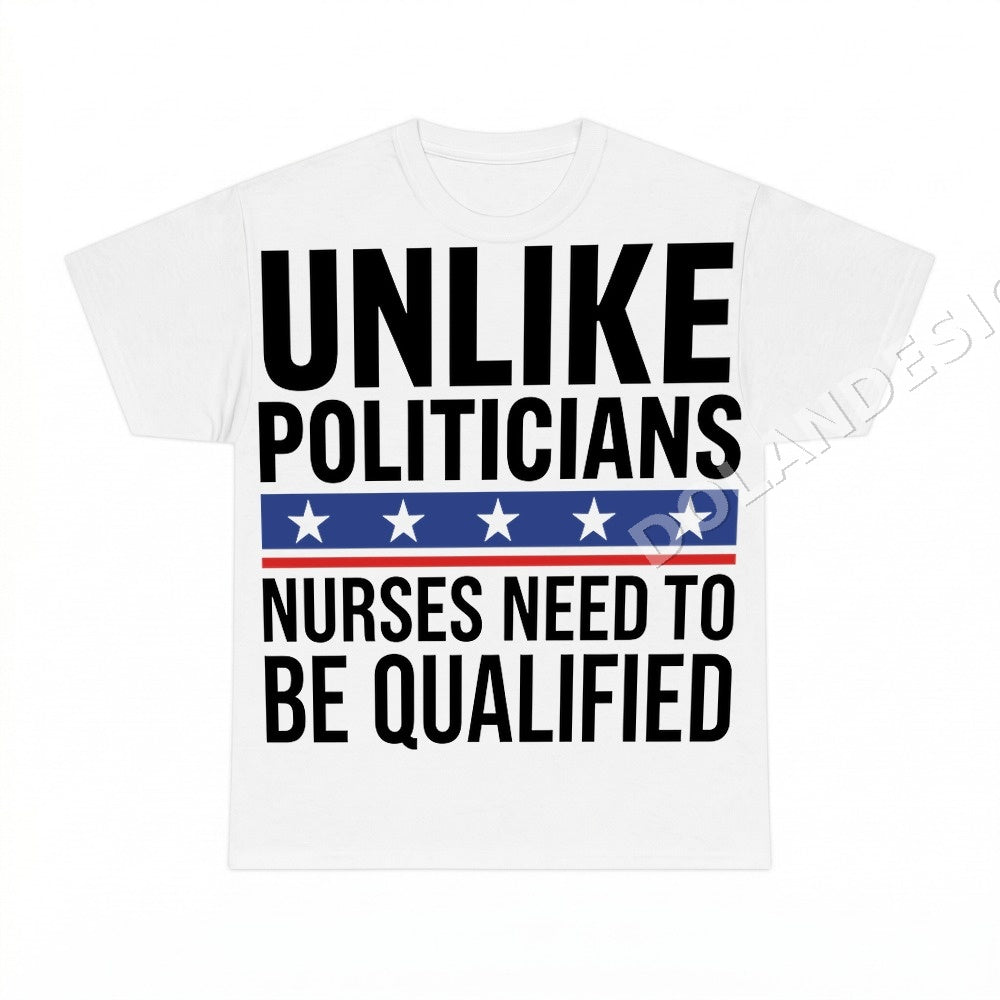 Nurse Need To Be Qualified PNG, USA Stars Stripes Digital Download