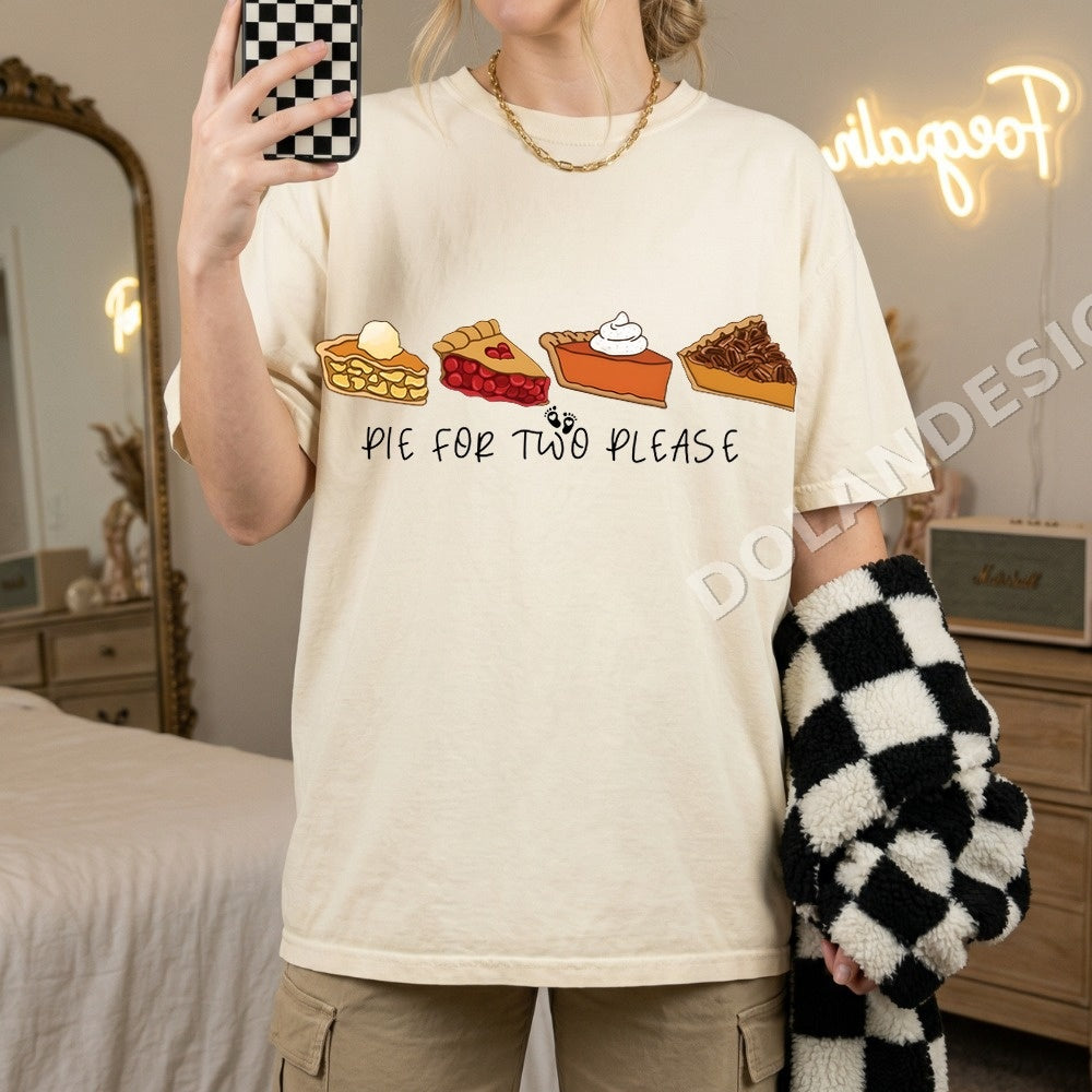 Pie For Two Please PNG, Mama Life Digital Download, Mom Sarcastic Quote Art