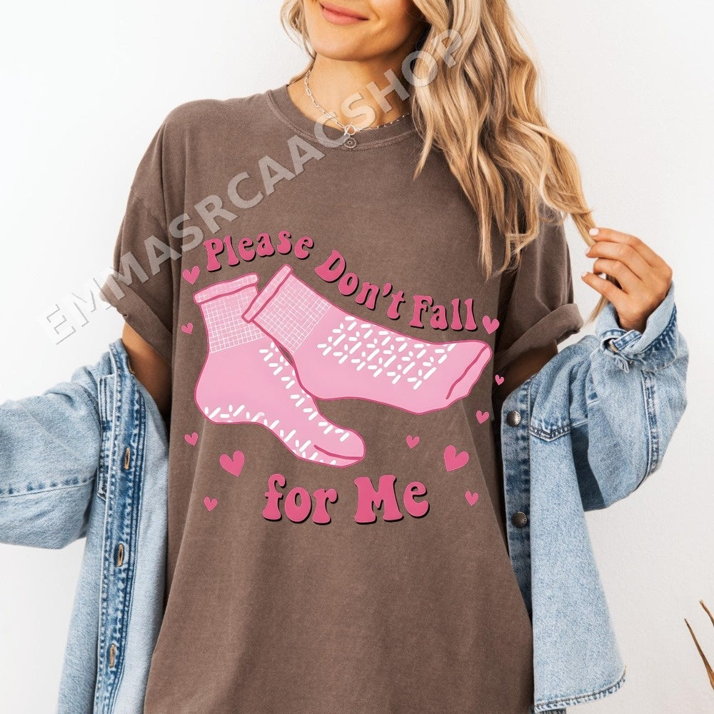 Please Don't Fall for Me PNG, Y2k Coquette Digital Download, Girly Bow Clipart