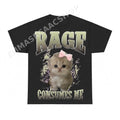 Rage Consumes Me Cat Kitten Shirt - Gildan Unisex Tee