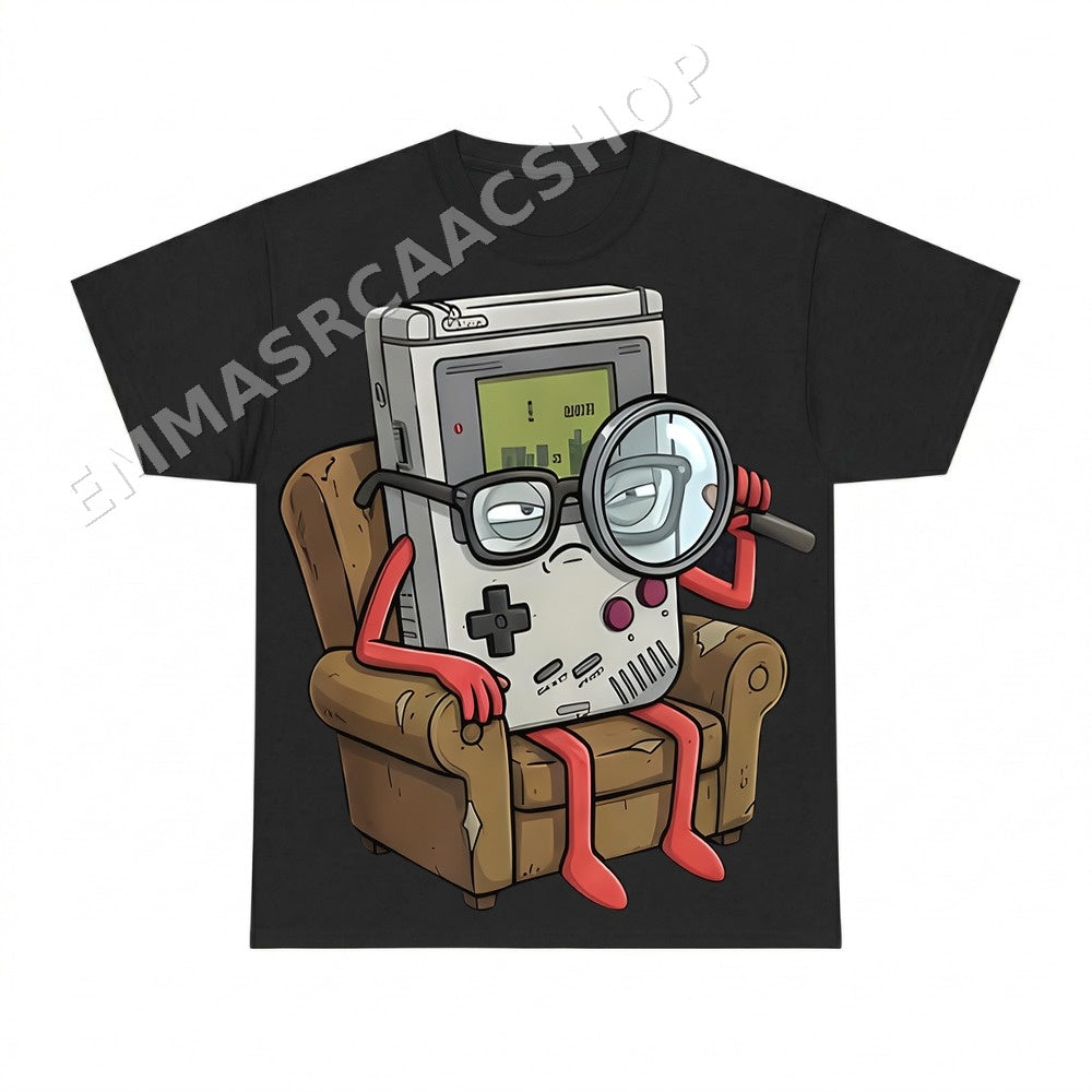 Retro Gamer Baby Tee, Funny Unhinged Meme Tee, Y2k Humor Shirt