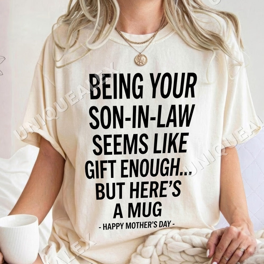 Son in Law Mug Mom Mother's Day PNG, Funny Humor Digital Download