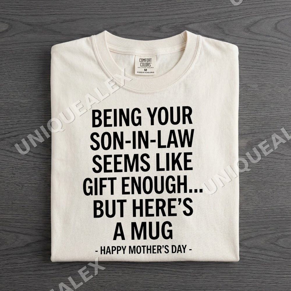 Son in Law Mug Mom Mother's Day PNG, Funny Humor Digital Download