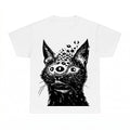 Weirdcore Cat PNG, Grunge Goth Horror Sublimation Design, Trippy Dark Aesthetic Digital Download, Instant Download