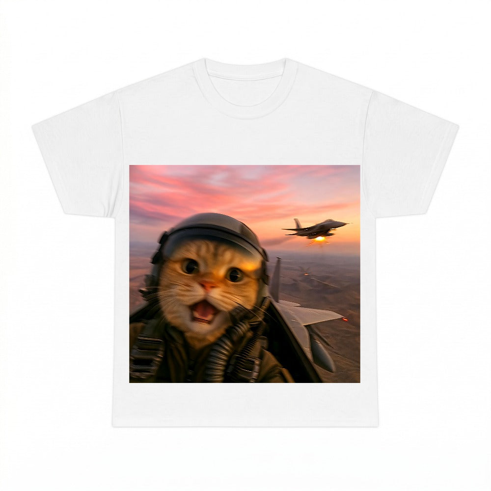 Funny Fighter Pilot Cat PNG, Vintage Cat Wars Meme Sublimation Design, Gen Z Cat Digital Download, Instant Download