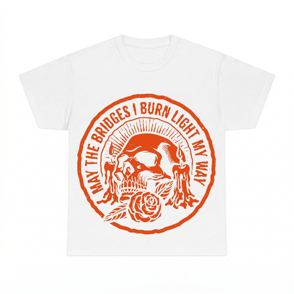 May The Bridges I Burn Light My Way PNG, Sarcastic Empowerment Skeleton Sublimation Design, Digital Download, Instant Download