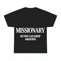 Missionary So We Can Keep Arguing PNG, Funny Adult Couples Sublimation Design, Relationship Humor Digital Download