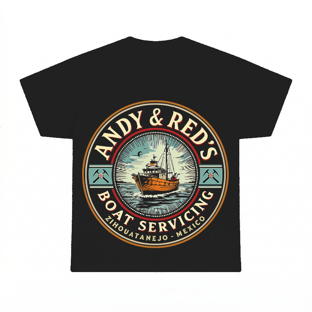 Andy & Red's Boat Servicing PNG, Funny Lake & Beach Sublimation Design, Summer Digital Download, Instant Download
