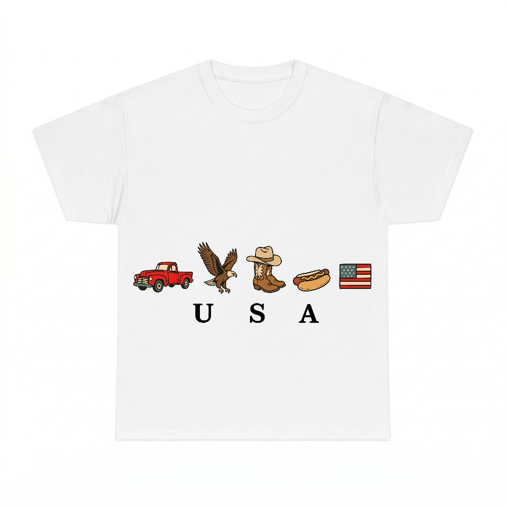 USA Icons PNG, American Flag 4th Of July Sublimation Design, Independence Day Digital Download, Instant Download