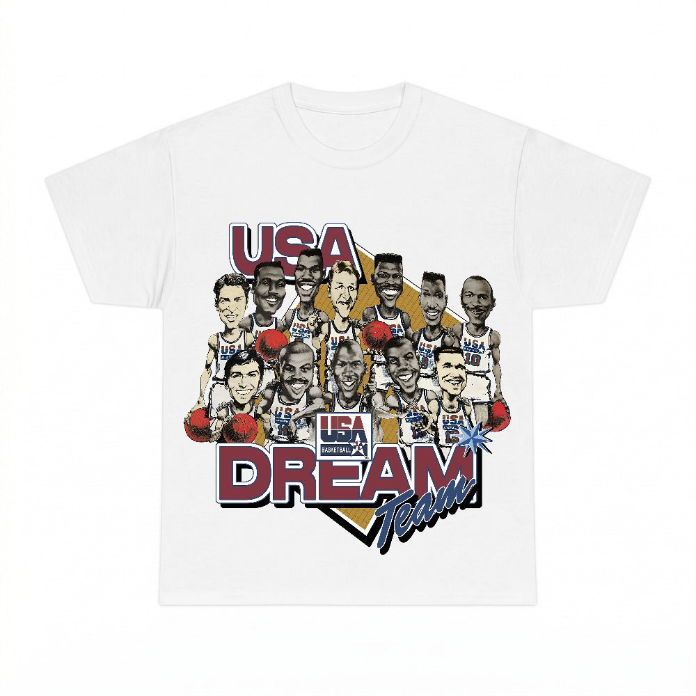 1992 USA Dream Team PNG, Retro Basketball Sublimation Design, Vintage Sports Digital Download, Instant Download