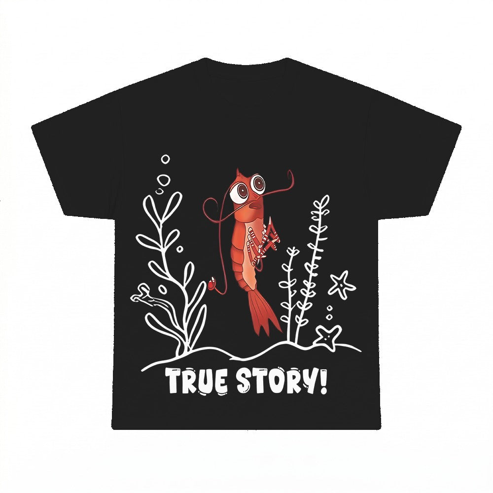 Shark Tale Quote PNG, True Story Funny Movie Sublimation Design, Digital Download, Instant Download