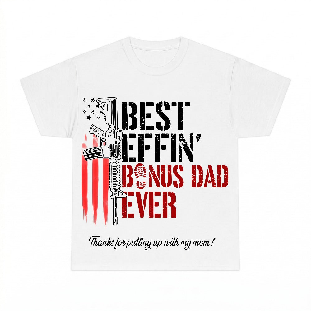 Effin' Bonus Dad Ever PNG, Funny Stepdad Sublimation Design, Father's Day Digital Download, Instant Download