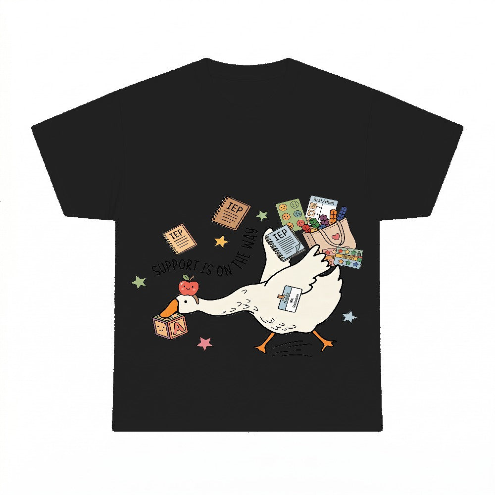 Support Is On The Way PNG, Funny Sped Teacher Goose Sublimation Design, Digital Download, Instant Download