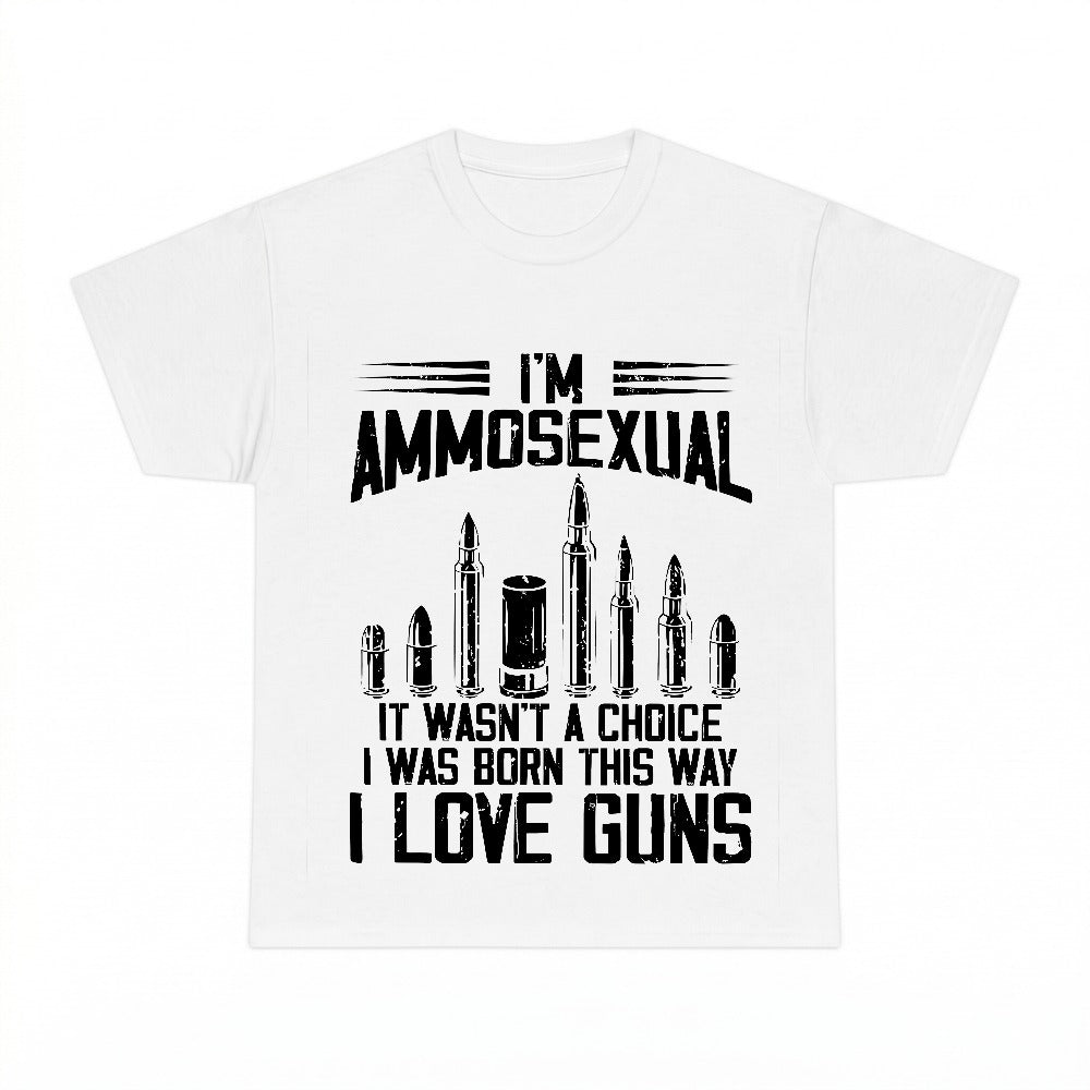 Ammosexual Born This Way Love Guns PNG, Pro-Gun Second Amendment Sublimation Design, Funny Digital Download