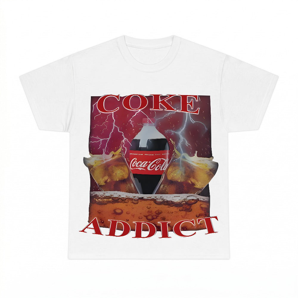 Coke Addict PNG, Vintage Coca Cola Meme Sublimation Design, Funny Digital Download, Instant Download