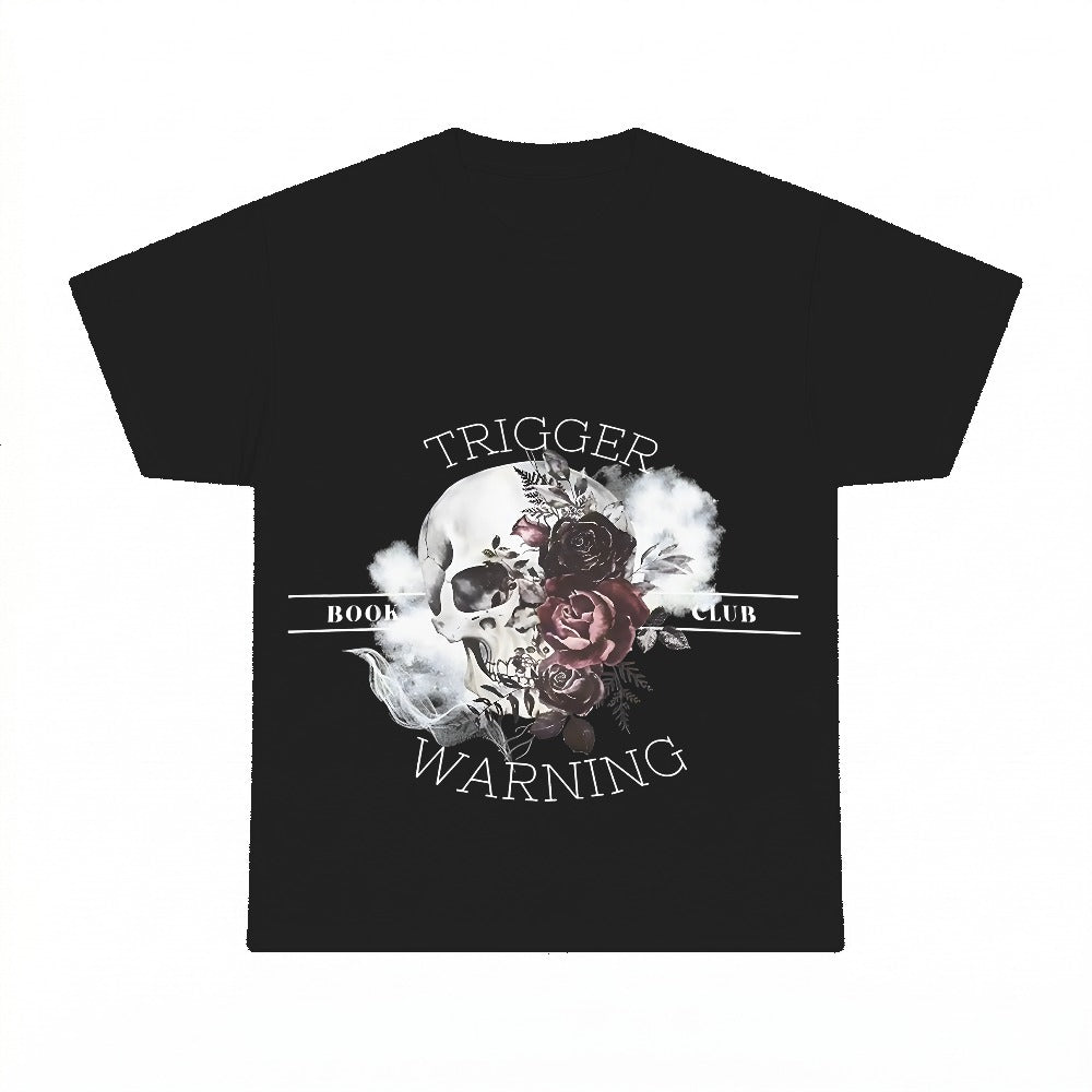 Trigger Warning PNG, Book Lover Reader Sublimation Design, Bookish Dark Romance Digital Download, Instant Download