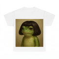 Frog With Bob Haircut Meme PNG, Funny Quirky Frog Sublimation Design, Frog Lover Digital Download, Instant Download