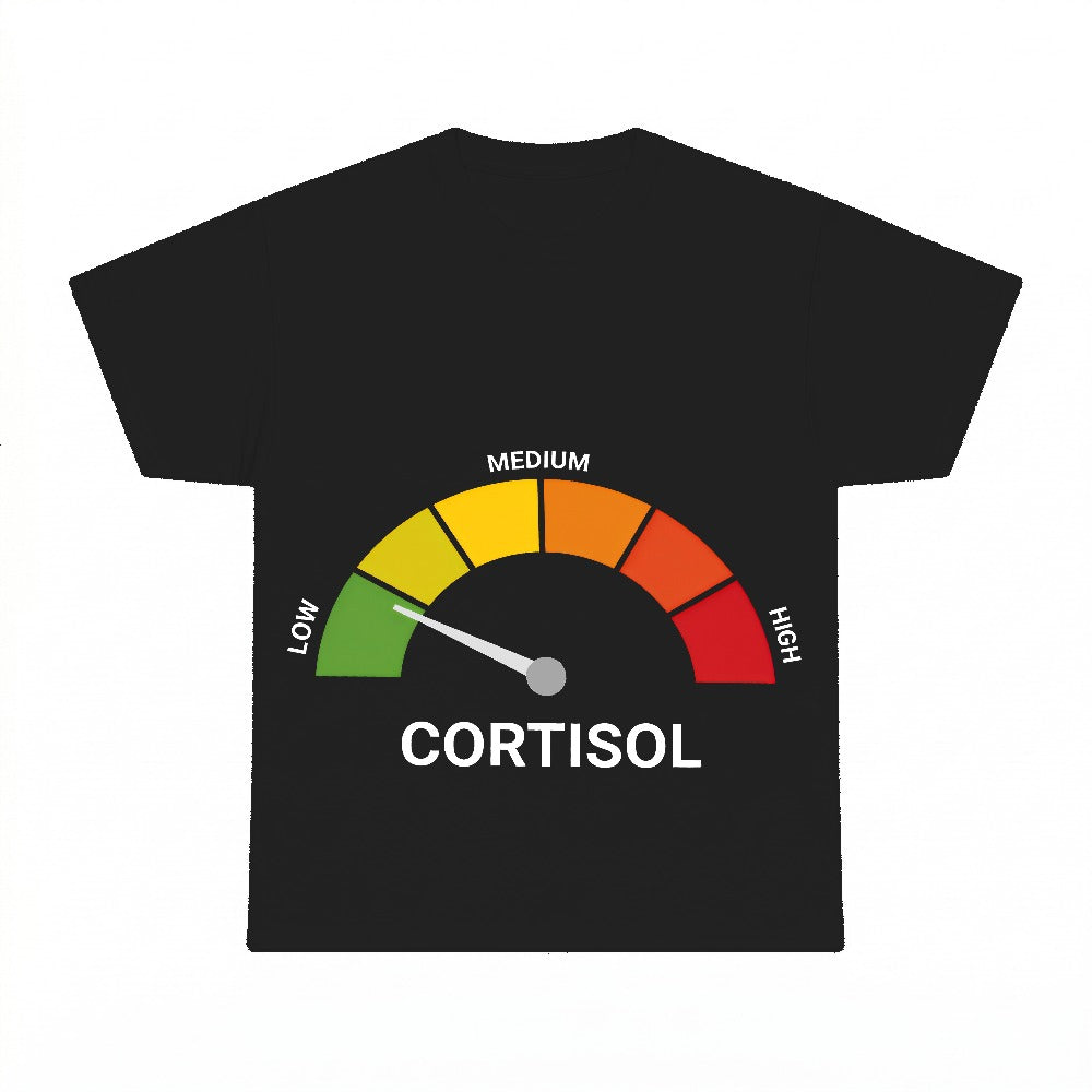 High Cortisol Low Cortisol PNG, Funny Stress Humor Sublimation Design, Mental Health Meme Digital Download, Instant Download