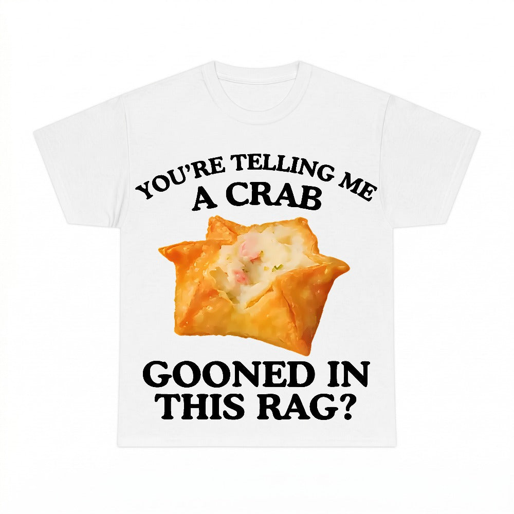 You're Telling Me A Crab PNG, Funny Raunchy Gen Z Meme Sublimation Design, Offensive Humor Digital Download, Instant Download