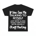 If You See Me Talking To Myself We're Having A Team Meeting PNG, Funny Sarcastic Sublimation Design, Digital Download, Instant Download