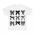 Bow Grid Y2k Coquette Shirt - Gildan Unisex Tee