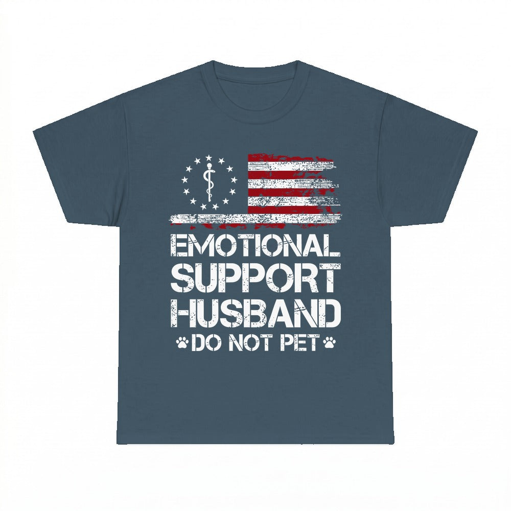 Emotional Support Husband Shirt - Gildan Unisex Tee