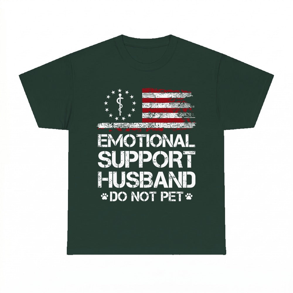 Emotional Support Husband Shirt - Gildan Unisex Tee